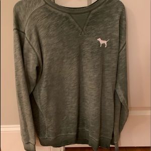 Green sweater from pink (xs)